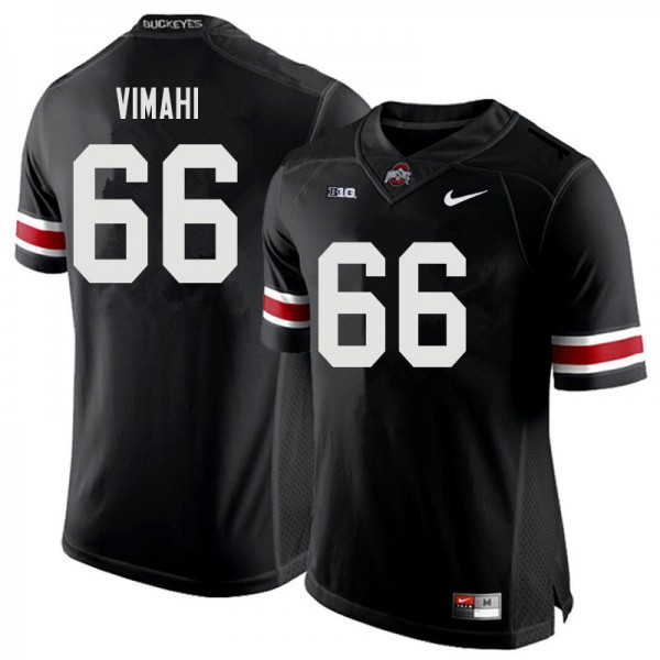 Ohio State Buckeyes #66 Enokk Vimahi Men University Jersey Black